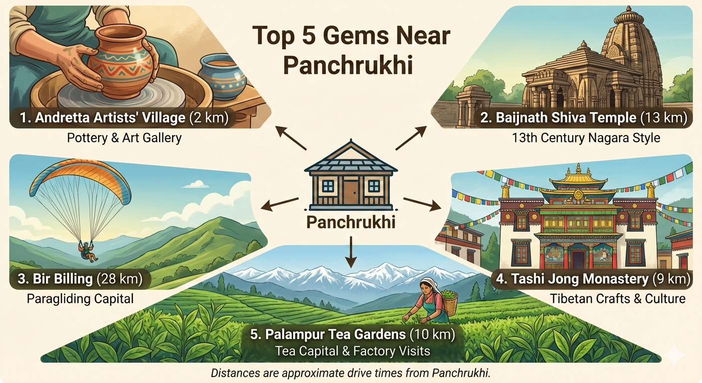 🏔️ Top 5 Places to Visit Near Panchrukhi